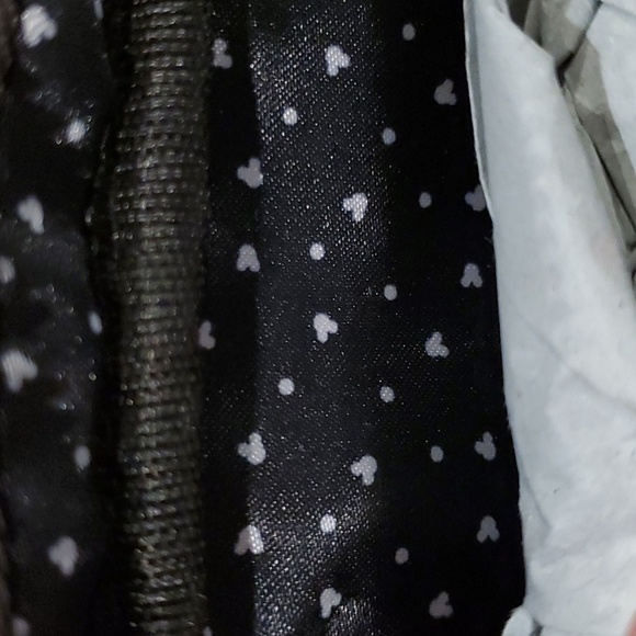 PANDORA DISNEY Limited Edition Mickey Mouse Grey Zipper Crossbody Bag 2018 - Picture 5 of 9